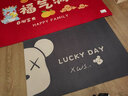 入户门地垫防滑吸水除尘脚垫水晶绒垫子门口龙年团购礼品 lucky熊 40cm*60cm 1件数 不包边 实拍图