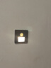 美的（Midea）开关插座面板 人体感应地脚灯86型暗装led嵌入式小夜灯灰色 实拍图
