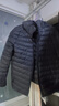雅鹿排骨轻薄羽绒服男2025秋冬新款轻暖休闲旅游便携连帽内搭立领外套 黑色-连帽 XL 【推荐150-165斤】 实拍图