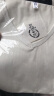 苏洛寻打底衫女春秋季新款韩版性感长袖T恤女套头修身内搭纯色T恤衫 V白色 XL (建议105-115斤) 实拍图