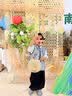 旗铂汉服男童秋季新款新中式国风儿童演出服 竹影长袖（仅上衣) 110 实拍图