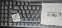 RK98机械键盘无线2.4G有线蓝牙三模键盘笔记本家用办公台式机游戏键盘100键98配列RGB背光黑色茶轴 实拍图