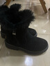 回力官方 雪地靴女鞋冬季高帮马丁靴加厚绒棉鞋女中筒靴子女 黑色/0108【多绒升级】 38 实拍图
