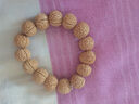 盘三世精品脑纹桃核手串文玩龙纹小桃胡盘玩把玩手把件男士款野生山核桃 精品脑纹核桃16-17mm+工具 脑纹手串 实拍图