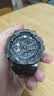 卡西欧（CASIO）手表男G-SHOCK小钢炮金属钢铁之心防震水双显学生运动电子表礼物 GM-110BB-1A黑武士 实拍图