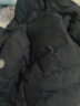 雅鹿羽绒服男短款连帽可拆卸鹅绒保暖外套冬装新款男士加厚大鹅防寒服 黑色 170(适合100-120斤) 实拍图