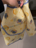 南极人宝宝吃饭罩衣儿童婴儿围兜饭兜男女孩画画衣围裙小孩防水反穿衣 米黄老鼠 90（建议0-2岁） 实拍图