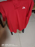 安踏polo衫短袖t恤男士2025夏季款翻领透气运动休闲宽松冰丝速干上衣 8113-2经典红【冰丝速干】 XL (180) 适合140-160斤 实拍图
