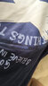 真维斯（Jeanswest）纯棉短袖t恤男运动潮流百搭休闲半袖2025新款打底夏季美式体恤衫  蔚蓝(游戏组合) XL (180) (不起球不掉色) 实拍图