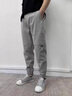 浩术工装裤男秋冬季新款宽松休闲束脚裤韩版百搭潮流ins运动哈伦裤子 【两件装】深灰+浅灰 2XL 实拍图