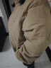 马登工装 美式休闲白鸭绒羽绒服户外防风面包服保暖外套男冬新年战袍 卡其色 2XL 实拍图