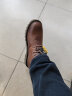 CAT卡特工装靴马丁靴男鞋经典牛皮休闲工鞋中帮鞋DOUBLEDAY商场同款 深棕色 40 实拍图