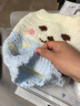 蒂乐肚围婴儿秋冬护肚围幼儿护肚子神器儿童肚兜宝宝腹围护脐带秋冬季 瑞恩蓝【加厚加倍保暖】 18*22cm(0-2岁) 实拍图