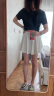 lululemon丨Court Rival 女士运动高腰短裙 *加长速干 LW8ABUT 白色(LW8ABUT) 8 晒单实拍图