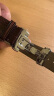 积优（JEAYOU）表带真皮适合天梭力洛克欧米茄浪琴万国美度西铁城阿玛尼手表带男 实拍图