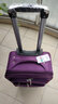 卡帝乐鳄鱼牛津布行李箱登机箱皮箱拉杆箱男女结实耐用密码扩容万向轮旅行箱 紫色（升级版容量扩展） 20英寸 实拍图