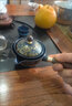 君庄逍遥泡茶壶360度旋转旅行茶具套装家用车载功夫茶杯便携式自动器 缠枝莲逍遥泡 实拍图