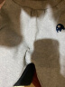 嘟嘟家宝宝裤子加厚冬装男新生儿童裤女童打底裤冬季儿童加绒裤婴儿vip 灰色 90 实拍图