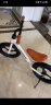 伊贝智儿童平衡车1-3-6-12岁两轮滑步车自行车2-5岁宝宝滑行小孩无脚踏 14寸 白色 推荐身高95-130cm 减震充气轮胎 实拍图