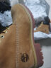 添柏岚经典6寸男女同款大黄靴环保户外防水真皮 10061W-小麦色 40 实拍图