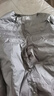 无印良品（MUJI）女式 轻量羽绒便携式 无领 夹克 羽绒服女款 黑色 XL  实拍图