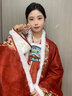 芯奢凤来仪国风红色醒狮蝴蝶项链女士新中式汉服马面520情人节送女友 相思令璎珞项链 实拍图