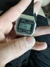 卡西欧（CASIO）手表男女经典复古学生儿童表F-91W-1DG 3DG 9DG/F-84W/F105电子表 F91WM-7A炫银色 【附加贴膜】 实拍图