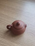 尊壶把把壶迷你指尖壶小紫砂壶宜兴把玩壶小容量倒立茶壶茶宠茶桌摆件 西施把把壶 朱泥 10ml 实拍图