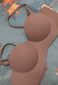 多情猫半杯内衣女调整型聚拢收副乳防下垂无钢圈秋冬无痕性感文胸罩套装 （多人加购）裸肤色【单件】 L （36AB杯/105-120斤【厚1.8cm】 实拍图