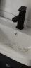 华贝森挂墙式洗手盆浴室柜陶瓷太空铝壁挂洗脸盆柜家用小户型卫生间面盆 43*35cm盆柜【下水配件】 实拍图