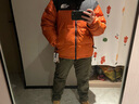 北面（The North Face）1996Nuptse高蓬鹅绒羽绒服ICON潮牌情侣款经典美版尺码新品|3C8D 5PO/落日橘 美版偏大一码 L /180（建议150-170斤） 实拍图