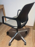 进奢办公椅电脑椅职员座椅转椅现代简约小巧家用椅子人体工学会议椅 黑框+灰色/移动脚 实拍图