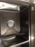 奈田（NTNO）水槽双槽洗菜盆一体盆厨房纳米304不锈钢加厚手工阶梯洗碗池 78*46C-抽拉龙头+洗杯器+净水 实拍图