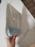 必优美 记忆棉鼠标垫护腕女手腕垫可爱创意简约硅胶笔记本电脑鼠标腕托鼠垫护手护腕垫男  灰白+蓝 实拍图
