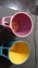 Aseblarm刷牙漱口杯家用刷牙杯子北欧牙桶套装创意可爱牙缸杯情侣牙刷杯 高品质情侣漱口杯2个【粉+蓝】 实拍图