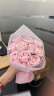 初朵11朵粉玫瑰花香皂花鲜同城配送花六一儿童节礼物送女朋友老婆生日 晒单实拍图