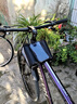 永久自行车包车前包横梁包山地车前挂驮包 触屏上管包黑灰  实拍图