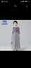 衣诺坊女童礼服长裙儿童花童女孩演出服 灰色纱摆长裙 130cm 实拍图