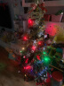 当康 圣诞树套餐圣诞装饰品 节日圣诞节礼品彩灯 1.5米豪华套餐(加密+112配件) 实拍图
