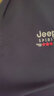 JEEP SPIRIT吉普长袖T恤男春秋季男装翻领打底衫韩版上衣服 黑色 4XL  实拍图