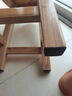 意尔迷实木吧台椅 吧台凳 简约实木凳酒吧椅高脚凳加厚梯凳家用凳厚梯凳 新款加固50cm高 自己安装 实拍图