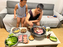 赟娅联名钢莱美烧烤炉麦饭石韩式烤肉炉围炉煮茶烤涮一体锅商用碳烤炉 烤炉大号【烤网+烤盘+支架】 实拍图