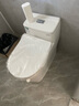 松鲸 马桶家用小户型虹吸式大冲力防臭节水连体式卫生间普通座便器 【大冲力】抗污釉面 305/300mm 实拍图