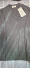 鄂尔多斯1980 23秋冬新品V领纯羊绒针织衫男士商务休闲内搭上衣 蓝灰 175/96A/L 晒单实拍图