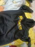 猫霓中山卫衣男春秋季港风青少年学生情侣装宽松连帽印花加绒加厚外套 黑色 2XL 实拍图