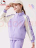 Hello Kitty女童运动套装儿童春秋装运动服中大童外套裤子两件套HKT02紫色160 实拍图