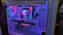 微星（MSI）刀锋钛100R机箱全塔台式机电脑支持360水冷全侧透ARGB包豪斯海景房ATX机箱 微星 刀锋钛 100R  白色机箱 实拍图