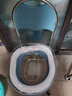 安善坐浴盆带凳男女痔疮免蹲孕妇产后护理熏蒸私处泡药月子洗屁股神器 透明盆+不锈钢带靠背+手动冲洗器 实拍图