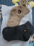 南极人儿童袜子中筒棉袜春夏季男童女童宝宝婴儿中大童短袜小孩子学生袜 小熊卡通童袜-随机5双装 M码（适合脚长14-17CM） 实拍图