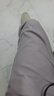 真维斯（Jeanswest）休闲裤男士春夏季新款2025宽松直筒纯棉舒适透气时尚百搭长裤子男 卡其 33 码(2尺6) 实拍图
